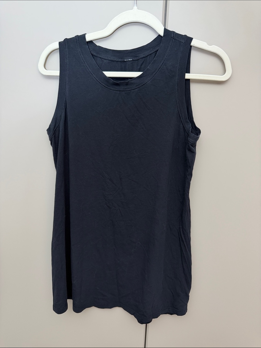 lululemon athletica Black Sleeveless Crew Tank